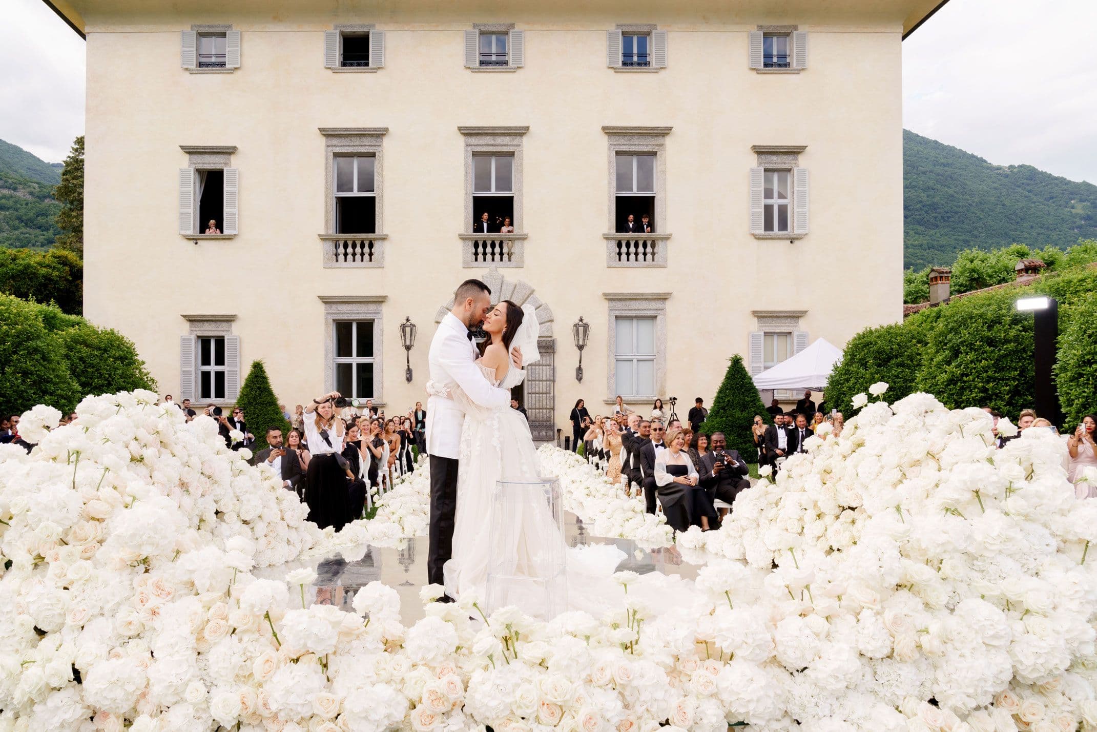 Sharon Fareed Lake Como wedding photographer