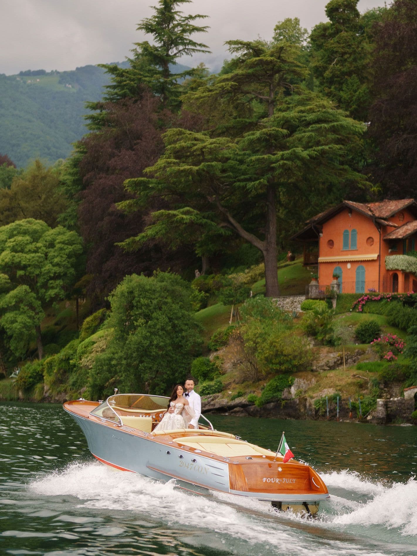 Sharon Fareed Lake Como wedding photographer