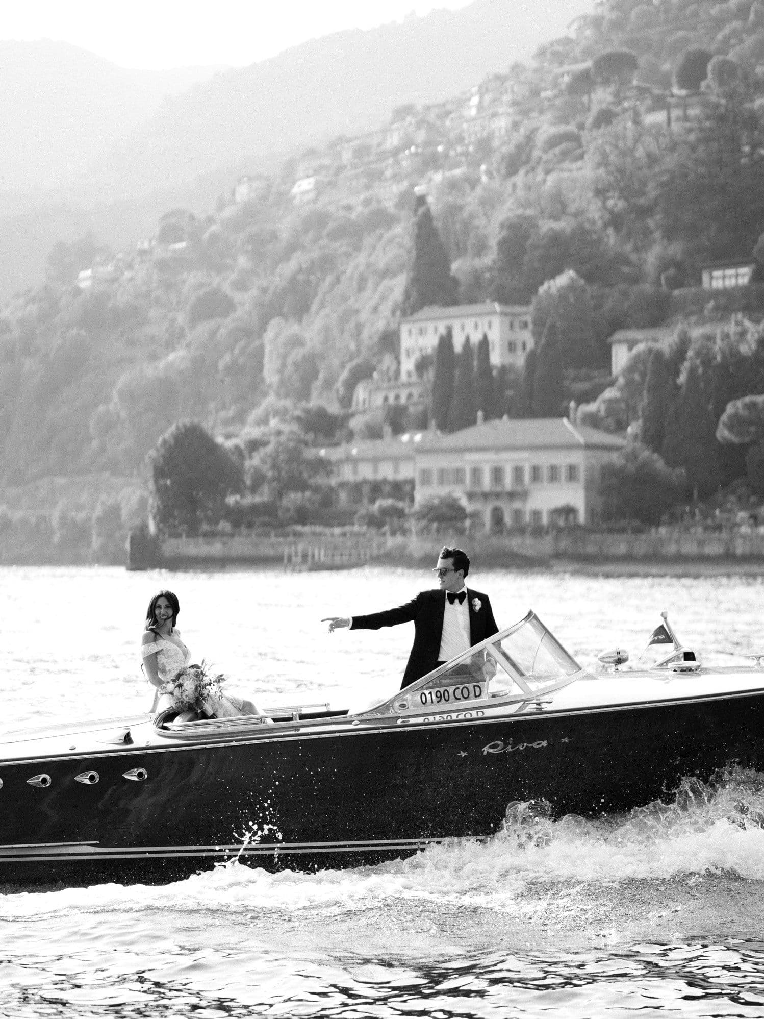 Ally  Joel Lake Como wedding photographer