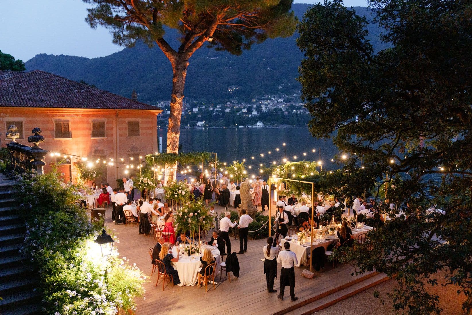Ally  Joel Lake Como wedding photographer