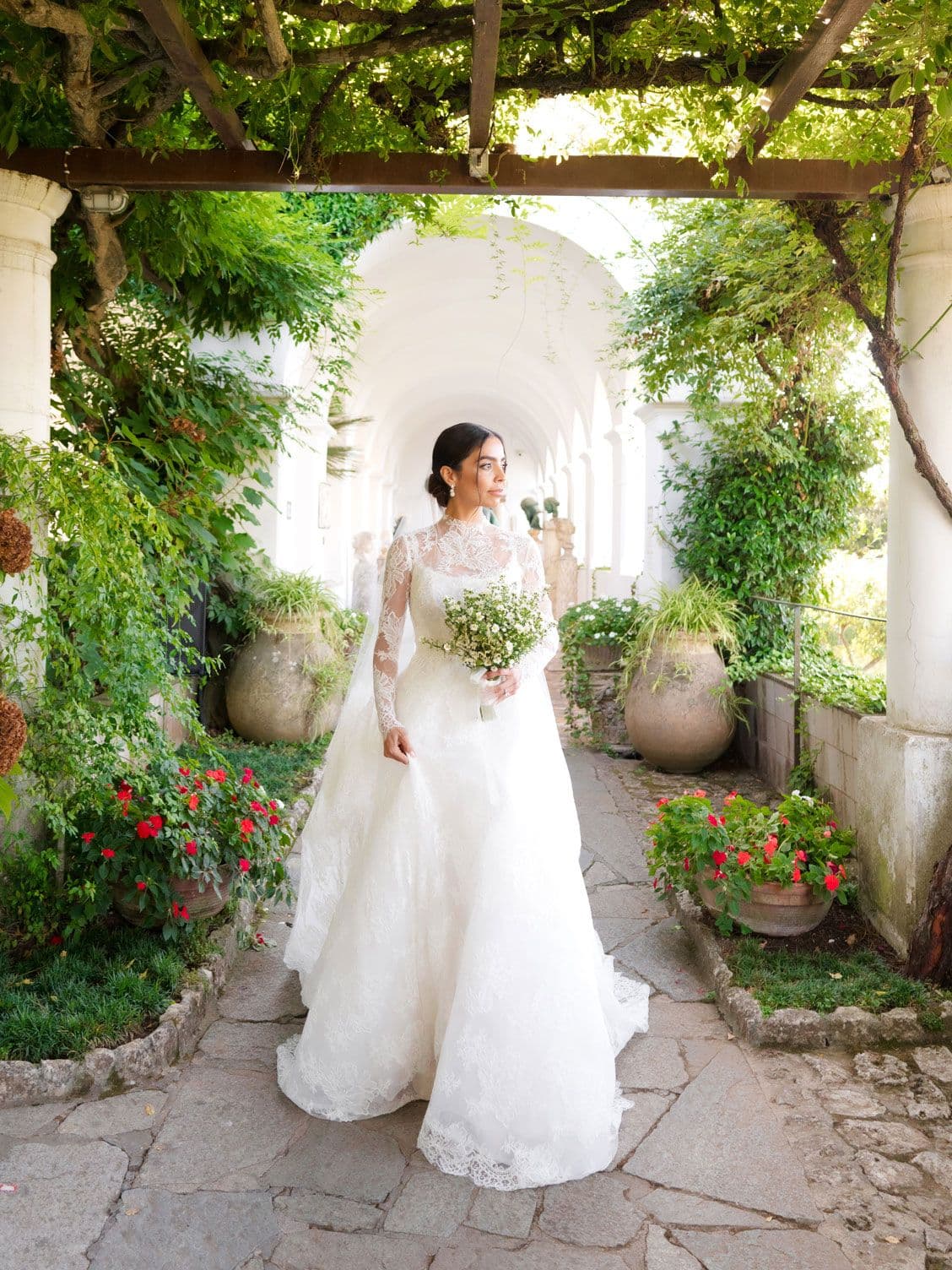 Adriana  Neville Capri wedding photographer