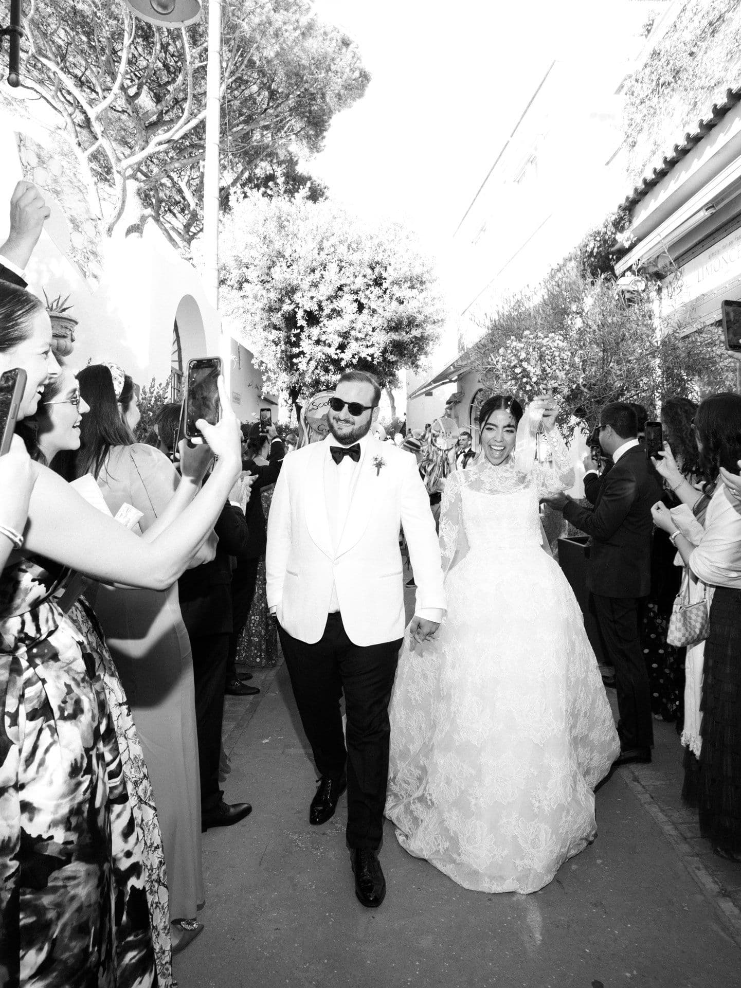 Adriana  Neville Capri wedding photographer
