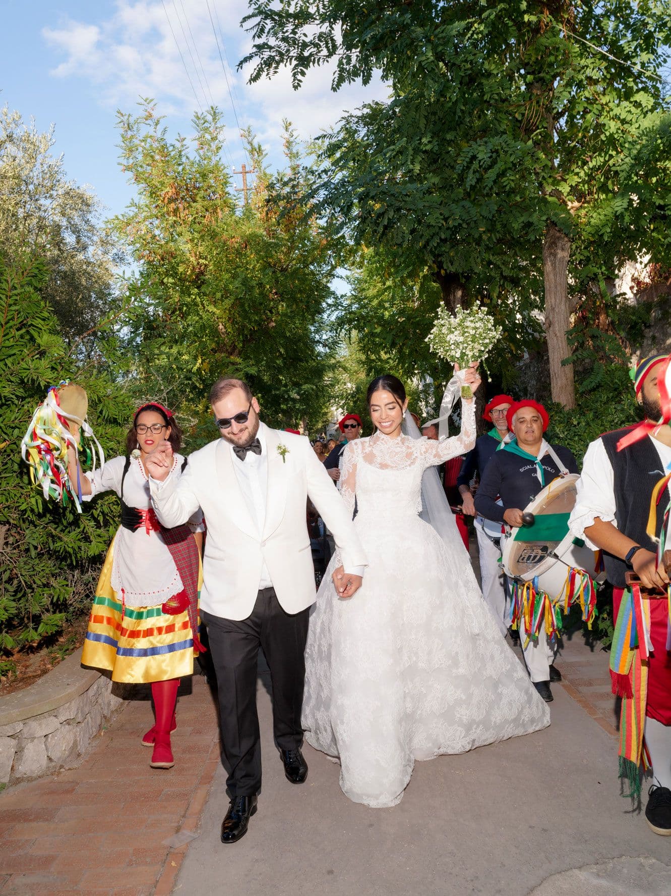 Adriana  Neville Capri wedding photographer
