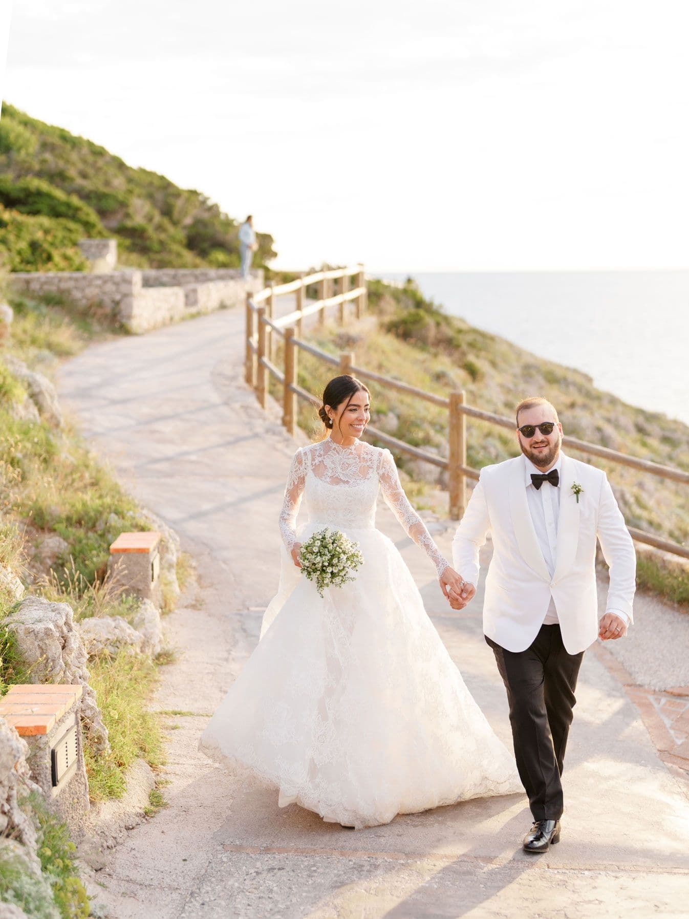 Adriana  Neville Capri wedding photographer