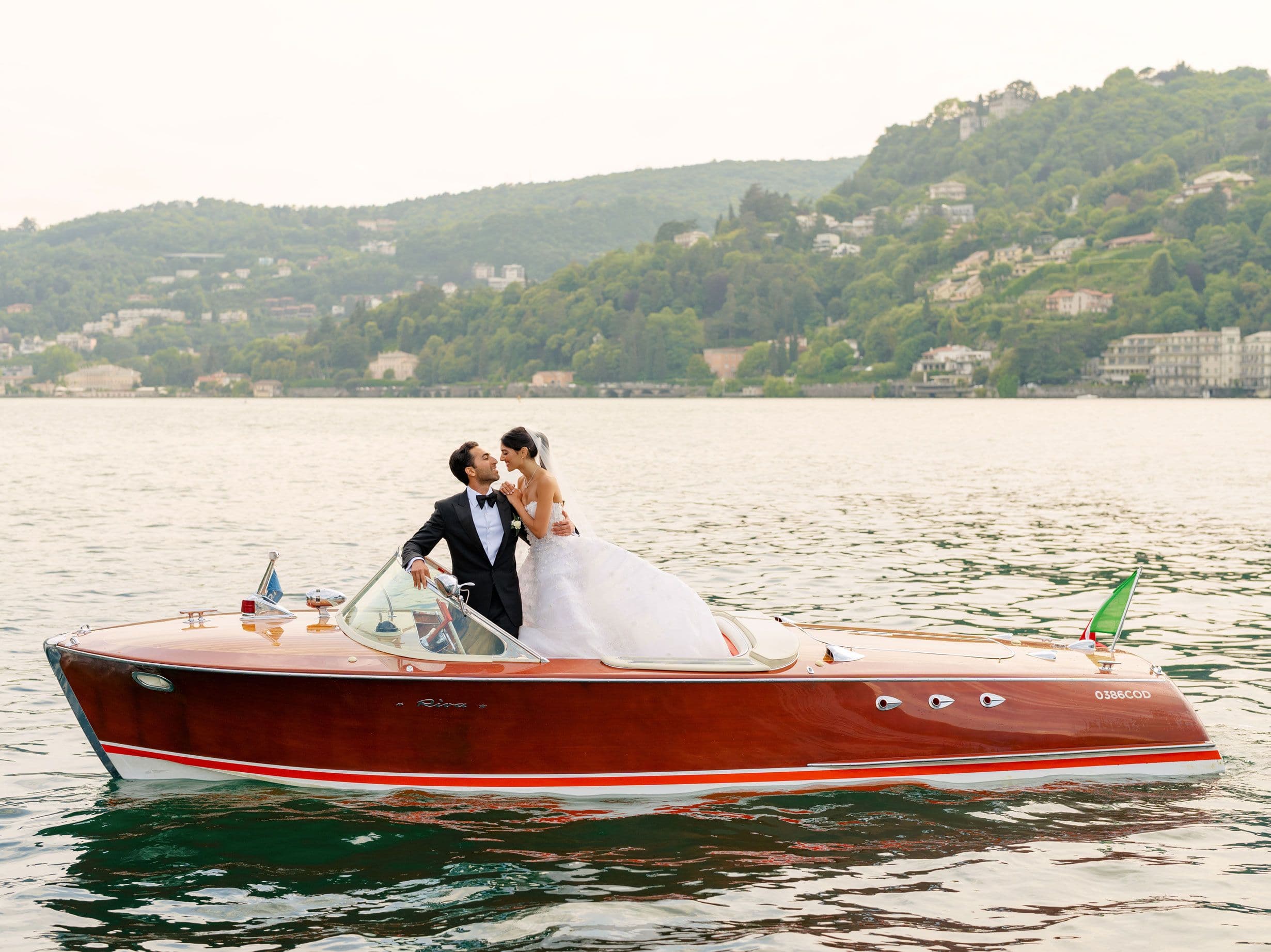 Daniella  Kevin Lake Como wedding photographer