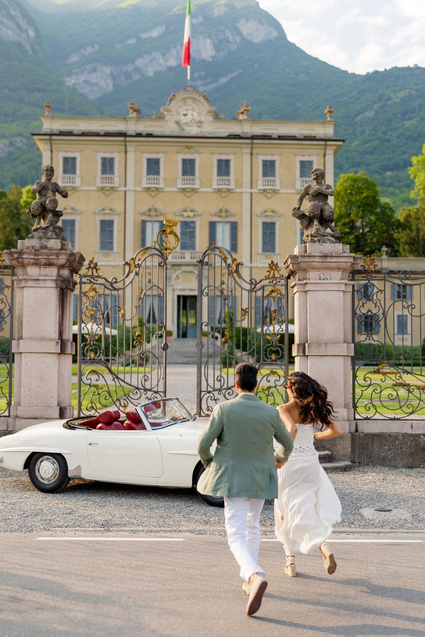 Daniella  Kevin Lake Como wedding photographer