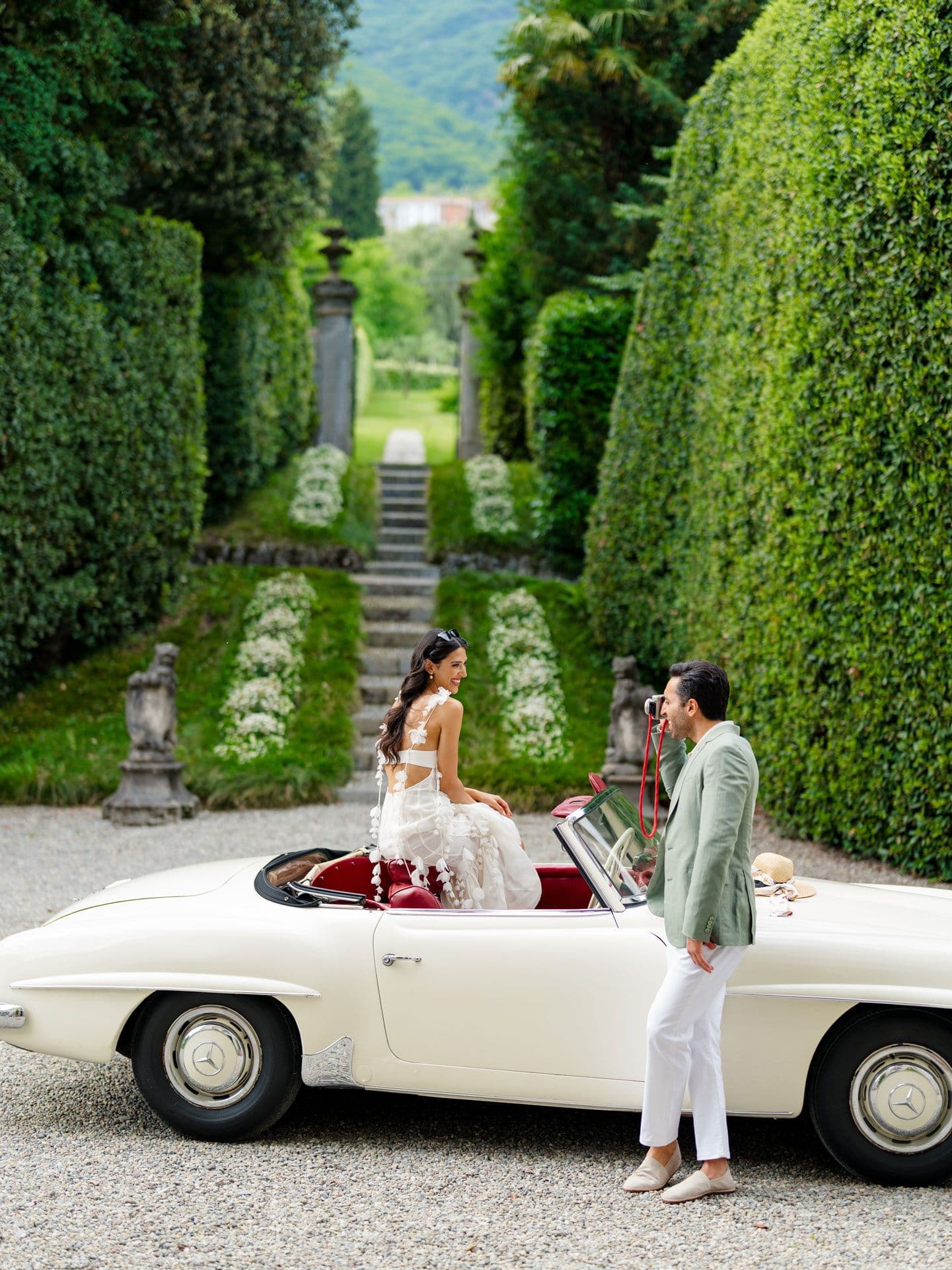 Daniella  Kevin Lake Como wedding photographer