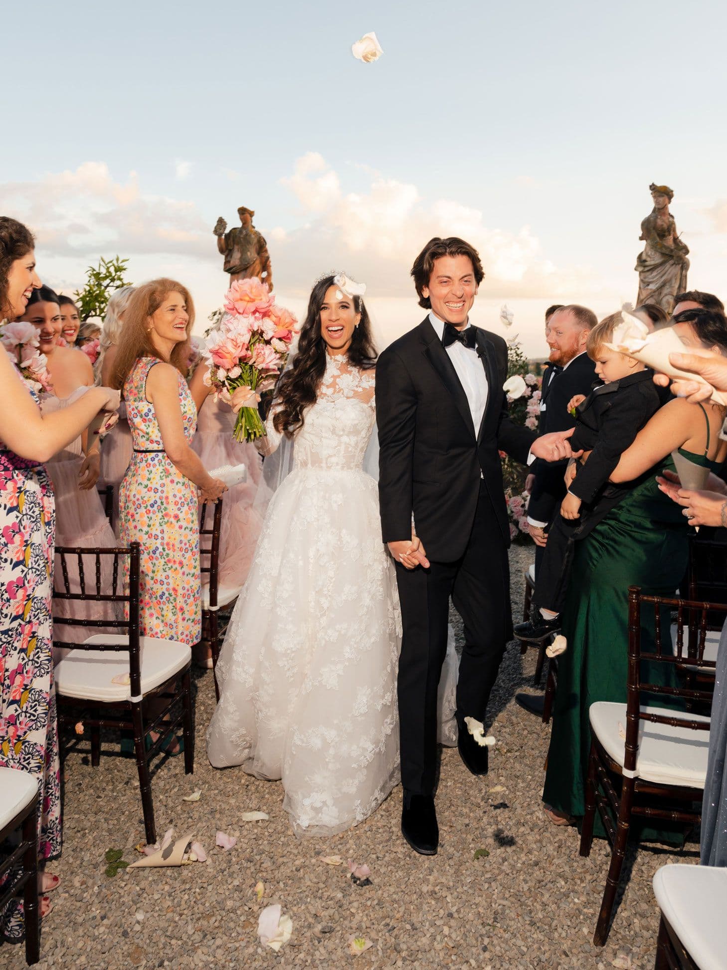 Francesca  Nicholas Tuscany wedding photographer
