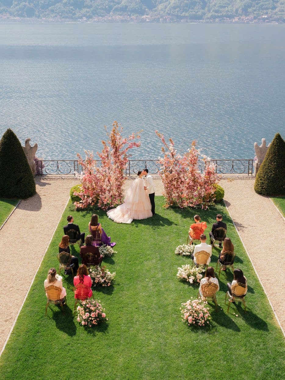 Lilly Jason Lake Como wedding photographer