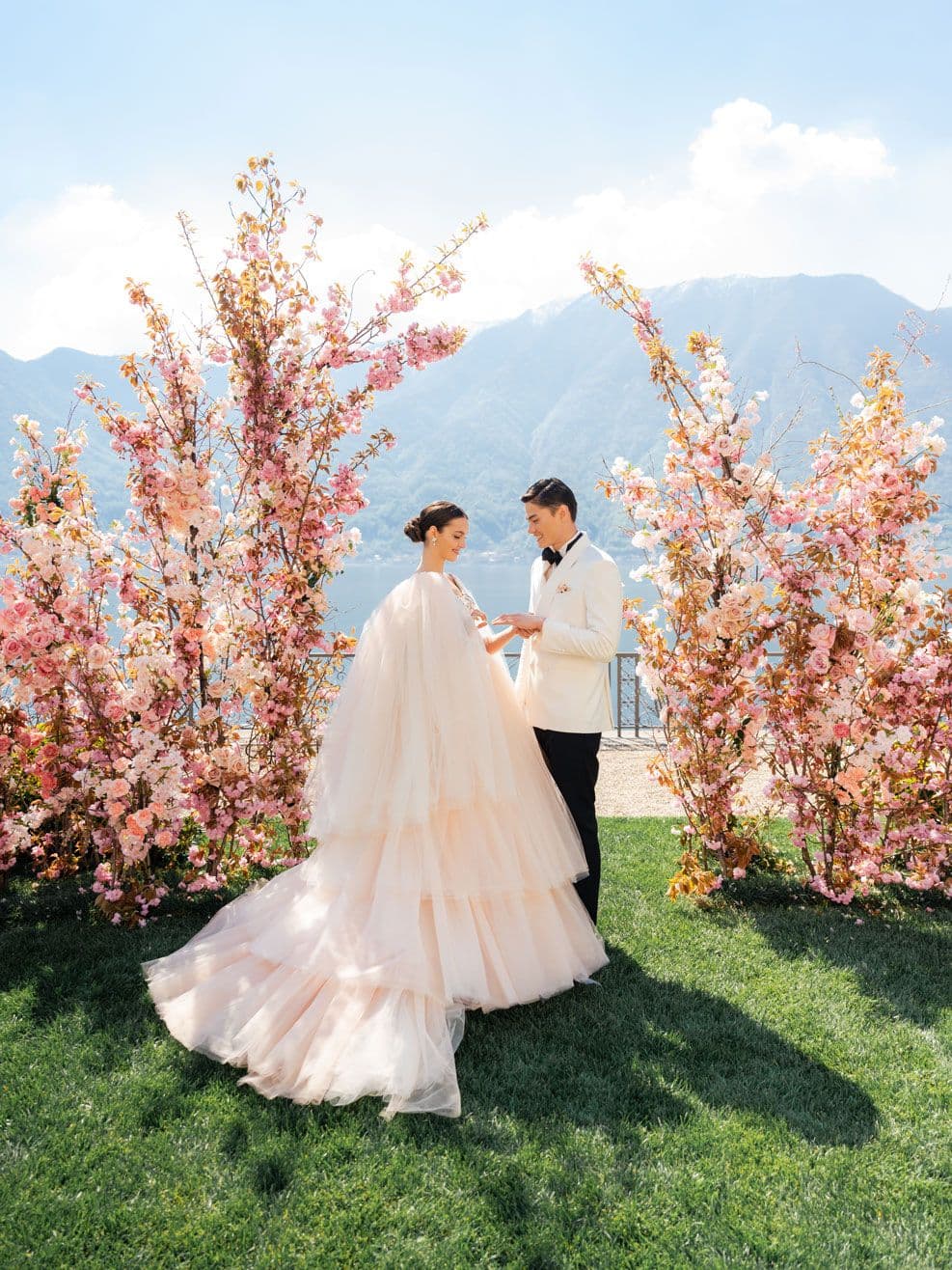 Lilly Jason Lake Como wedding photographer